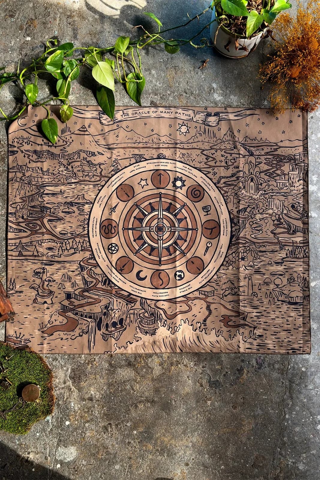 Treasure Map Altar Cloth